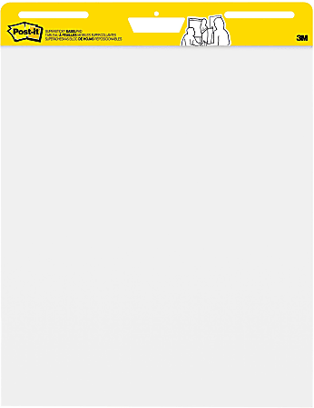 Post-It Sticky ezelpapier - 63,5 x 77,5 cm - Blok van 30 vellen (Pack van 2) Ezel Pads 4 Pads Wit