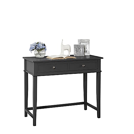 36 inch writing store desk with drawers