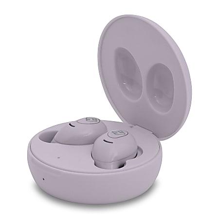 iHome XT-59 True Wireless Bluetooth® In-Ear Earbuds, Purple