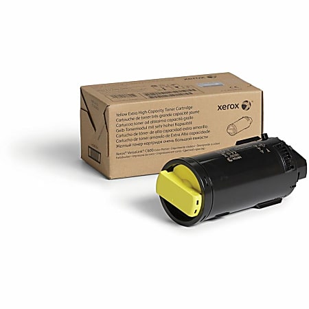 Xerox Genuine Xerox® VersaLink® C600 Color Printer Yellow Extra High capacity Toner Cartridge (16800 Pages) - 106R03918 - 16800 Pages