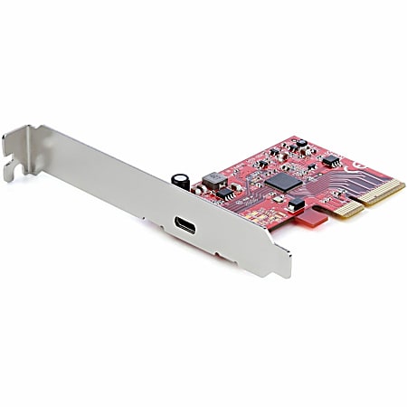 Carte PCIe USB 3.2 Gen 2 20 Gbit/s - 5 Ports (3 USB-A + 2 USB-C) Pour PC, Linux, OS X