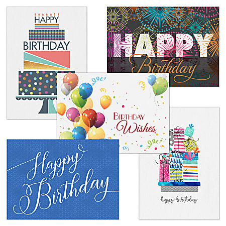 All Occasion Cards Birthday Greeting Card Celebration Assortment With ...