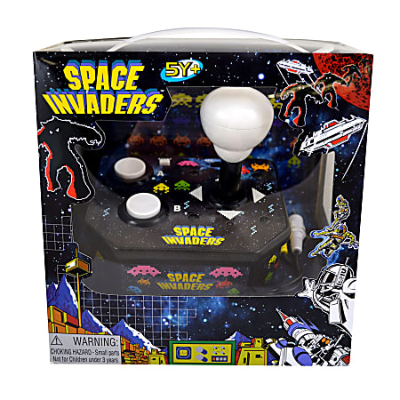 MSI Entertainment Plug N Play TV Arcade Space Invaders Black