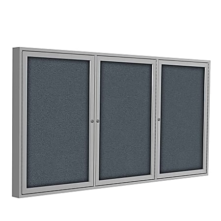 CONCEPTS Daisy Check Print Framed Pinboard - 17"x21" Fabric Bulletin Board With Gold Frame For Wall Or Desk