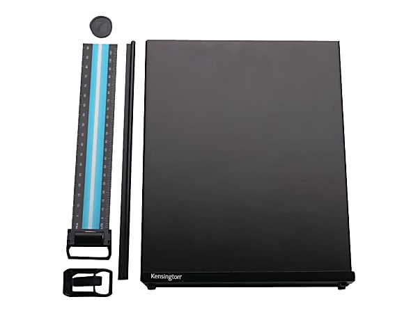 Kensington&reg; Metal Letter-Size Copyholder, Letter, Black