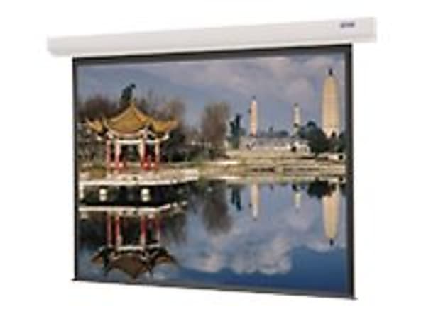 Da-Lite Designer Contour Electrol - Projection screen - ceiling mountable, wall mountable - motorized - 106" (105.9 in) - 16:9 - High Contrast Matte White