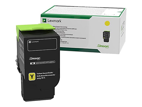 Lexmark™ 70C1XY0 Yellow High Yield Toner Cartridge