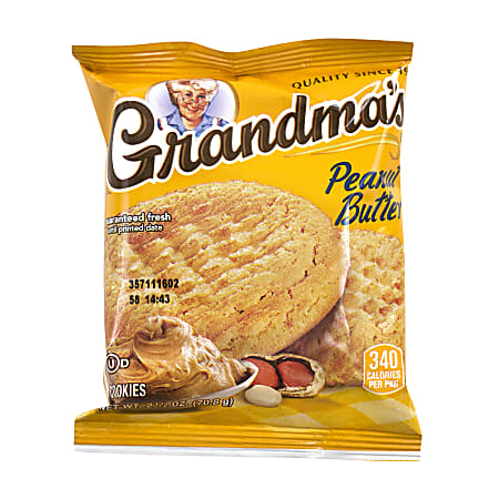 Grandma&#x27;s Big Cookie Peanut Butter Cookies, 2.5 Oz,