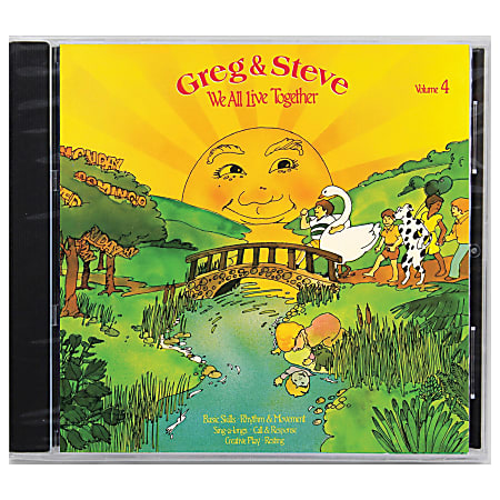 Greg & Steve We All Live Together Volume 4 CD