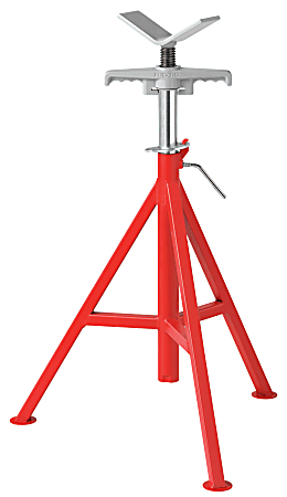 VJ-98 V-Head Low Pipe Stand, 20 in to 38 in High