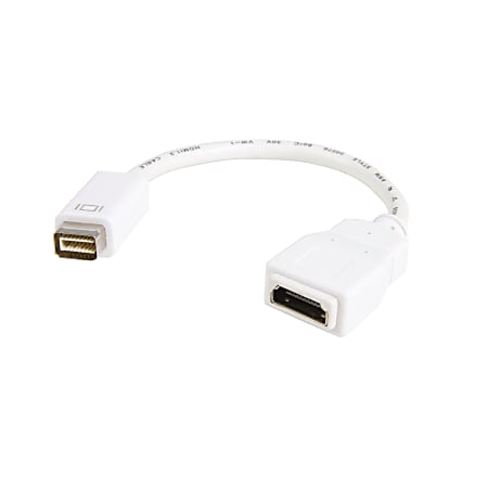 StarTech.com Mini DVI to HDMI Video for Macbooks and iMacs MF 1 x DVI Male Video 1 x HDMI Female Digital AudioVideo - Office Depot