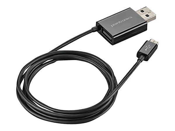 Poly - USB cable - USB to Micro-USB Type B (M) - 2.2 ft - black