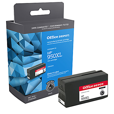 Office Depot® Remanufactured Black High-Yield Ink Cartridge Replacement For HP 950XL, OD950XLB