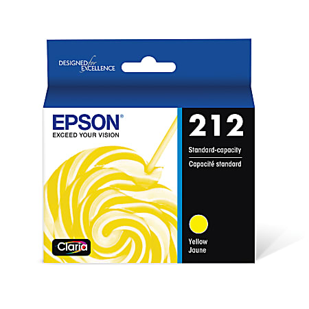 Epson® 212 Claria® Yellow Ink Cartridge, T212420-S