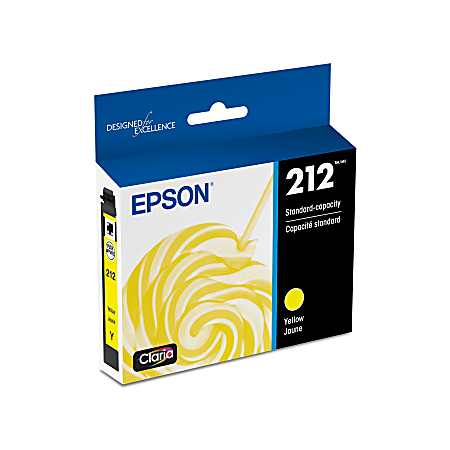 Epson® 212 Claria® Yellow Ink Cartridge, T212420-S