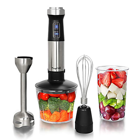 MegaChef in Immersion Hand Blender Silver Office Depot