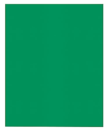 Office Depot® Brand 2-Pocket Textured Paper Folders, Green, Pack Of 10