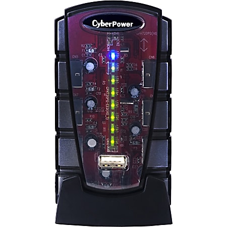 CyberPower USB Hub 7-Port 2.0 with AC Adapter - 7 x 4-pin Type A Female USB 2.0 USB USB (Upstream) - External