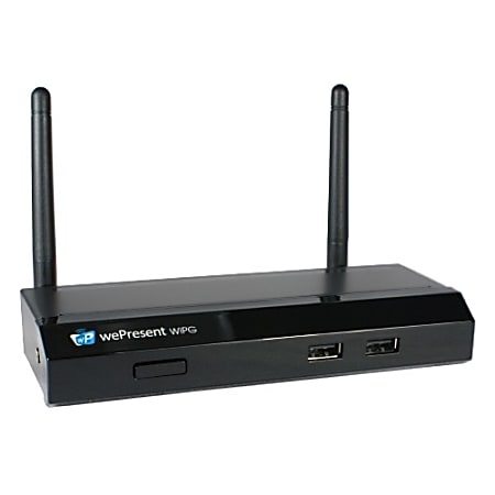 QVS WePresent WiPG-1000 VGA/HDMI 1080p Wireless Presentation System for Projector/HDTV with Large Touch Screen Support