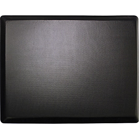 Lorell® Energizing Sit/Stand Desk Mat, 20" x 30", Black