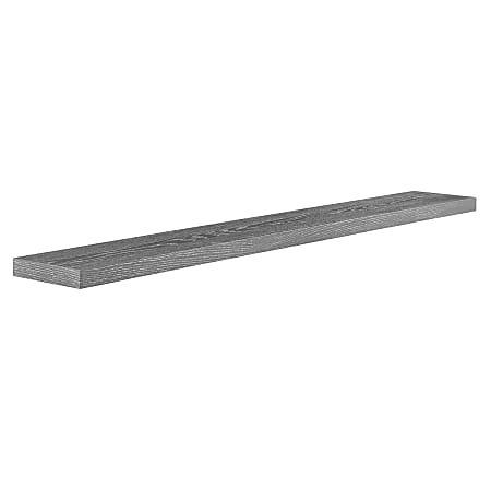 Eurostyle Barney 75" Floating Shelf, Gray