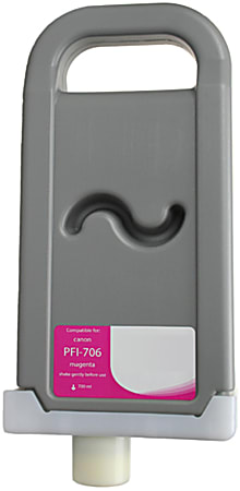 Clover Imaging Group® Remanufactured Magenta Wide-Format Inkjet Ink Cartridge Replacement For Canon PFI-706, WCPFI706M