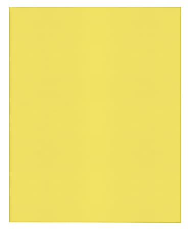 Office Depot® Brand 2-Pocket Textured Paper Folders, Yellow, Pack Of 10