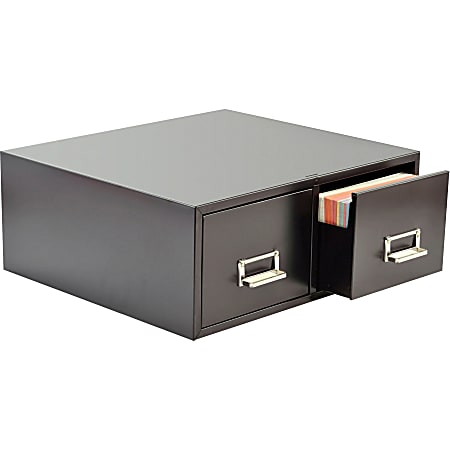 Index card clearance file cabinet
