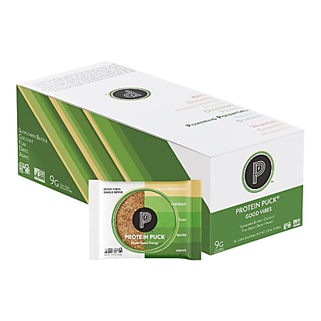 Protein Puck, Good Vibes - 16-2.25 oz. Pucks