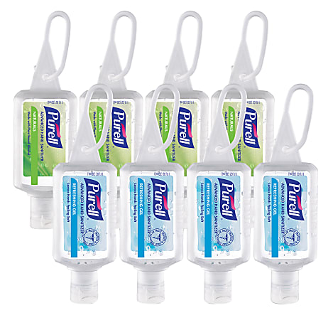 Purell&reg; Jelly Wrap Hand Sanitizer, 1 Oz, Pack Of 8 Bottles