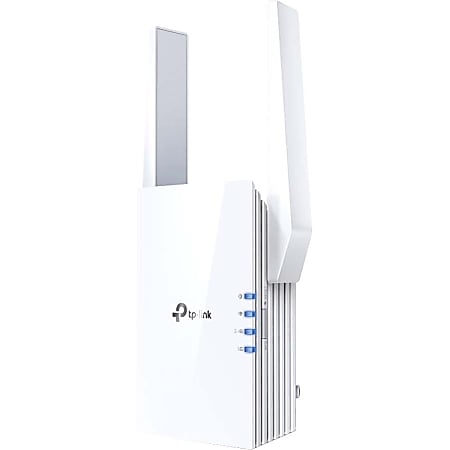 TP-Link RE705X Dual Band IEEE 802.11ax 2.91 Gbit/s Wireless Range Extender - 2.40 GHz, 5 GHz - 2x External Antenna(s) - RE705X