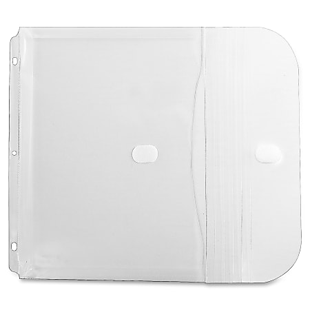 C-Line Super Heavyweight Poly Binder Pockets - Clear, Side Loading, 11 x 8-1/2, 5/PK, 57537