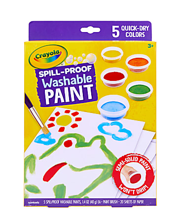 Crayola Washable Kid's Paint Kit-40pc - Bed Bath & Beyond - 9190049