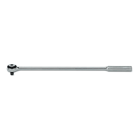 1/2 in Round Head Long Handle Ratchets, Round 16 in, Polish