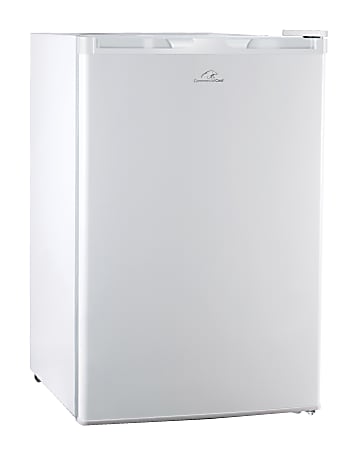 Commercial Cool 4.5 Cu Ft Compact Refrigerator/Freezer, White