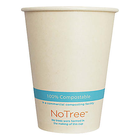 World Centric NoTree Paper Cold Cups, 12 Oz,