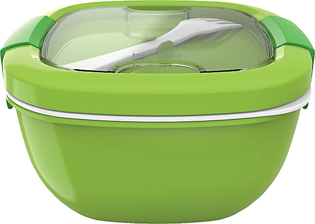 Bentgo Salad Lunch Container, 4" x 7-1/4", Green