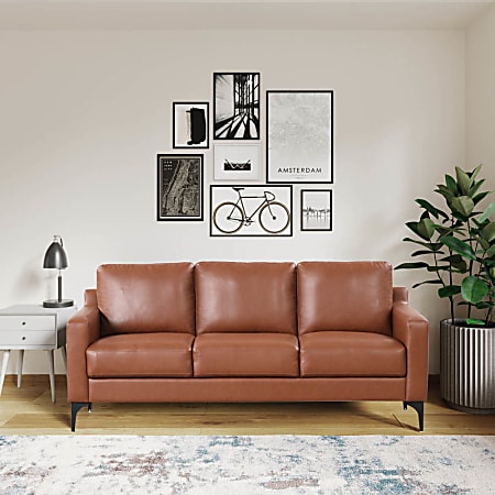 Serta Florence Faux Leather Sofa