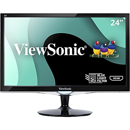 ViewSonic&reg; VX2452mh 24" Widescreen HD LED LCD Monitor
