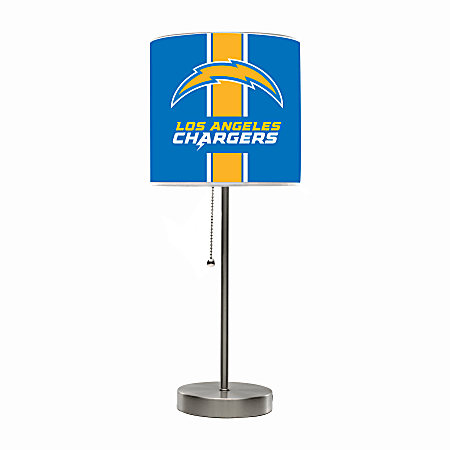 Imperial NFL Table Accent Lamp, 8”W, Los Angeles Chargers