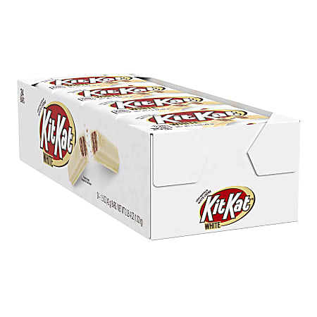 Kit Kat® White Creme Wafer Bars, 1.5 Oz, Pack Of 24 Bars