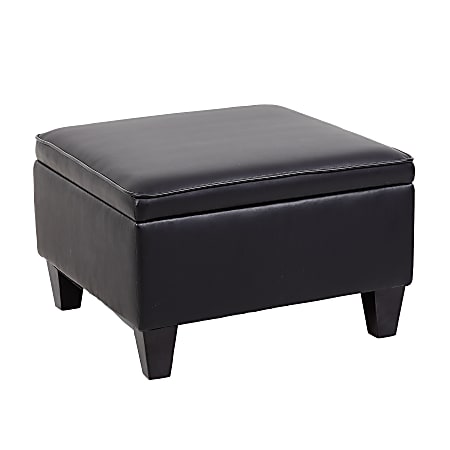 Boss Office Products Sectional Seating Sofa Ottoman, Black
