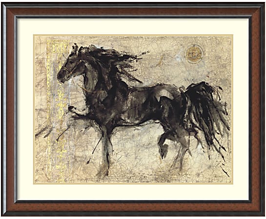 Amanti Art Lepa Zena Framed Art Print By Marta Gottfried, 34"H x 41 7/8"W, Dark Walnut