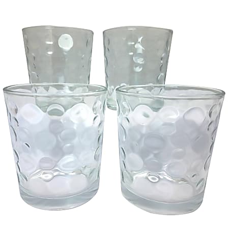 Gibson Home Great Foundations 4-Piece Double Old Fashioned