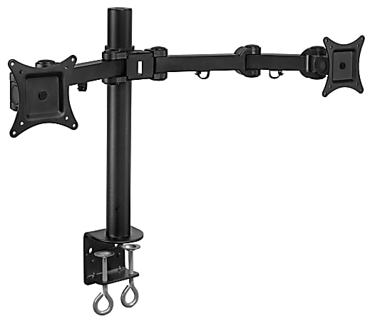 Mount-It! MI-752 Dual Monitor Desk Mount For 13 - 27" Screens, Black