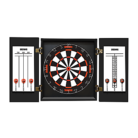 Imperial NFL Fan's Choice Dartboard Set, Cleveland Browns