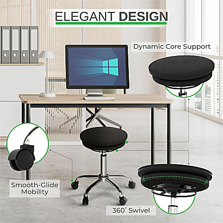 Uncaged Ergonomics Wobble Stool Adjustable Chair