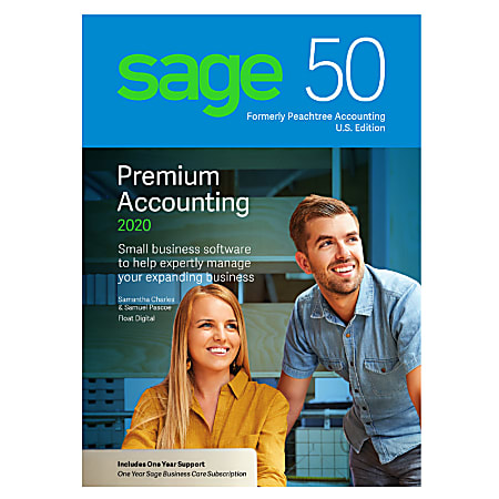 Sage 50 Premium Accounting 2020, 1-User, Disc