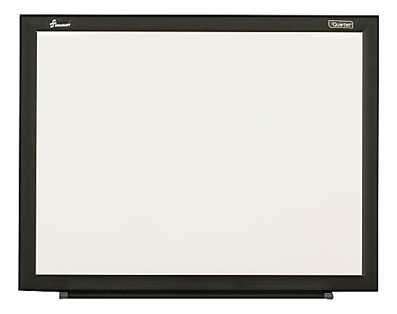 SKILCRAFT® Dry-Erase Whiteboard, 36" x 48", Aluminum Frame With Black Finish (AbilityOne 7110 01 651 1296)