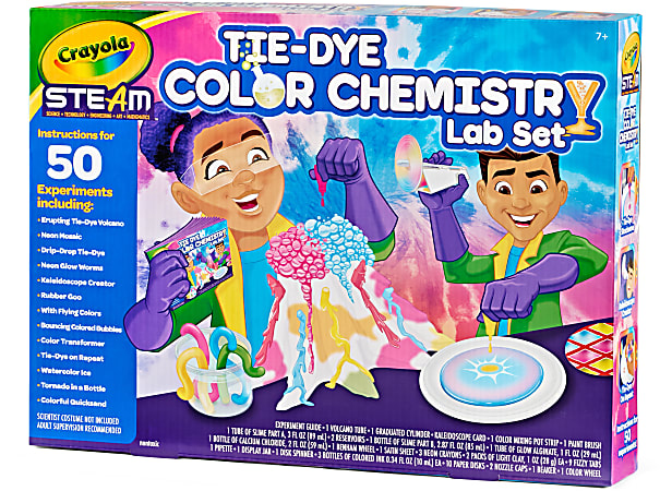 Crayola&reg; Tie-Dye Color Chemistry Set
